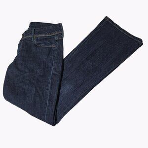 Hudson Jeans Womens Size 27 Boot Cut Low Rise Dark Wash Denim Pants Made in USA